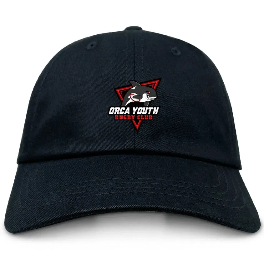 Orca Youth Adult Low-Profile Cotton Twill Dad Cap