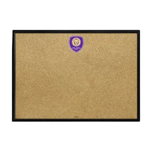 Orlando City: Framed Cork Board Wall Sign