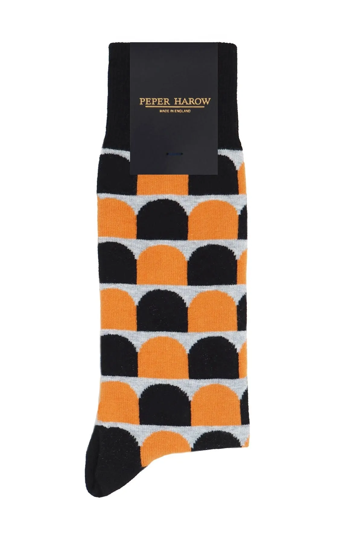 Ouse Men's Organic Cotton Socks | Black