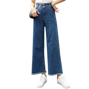 Pantalon Femme Vintage Taille Haute