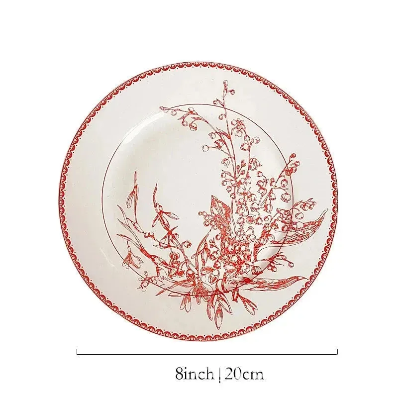 Pastoral Lily of The Valley Dinnerware