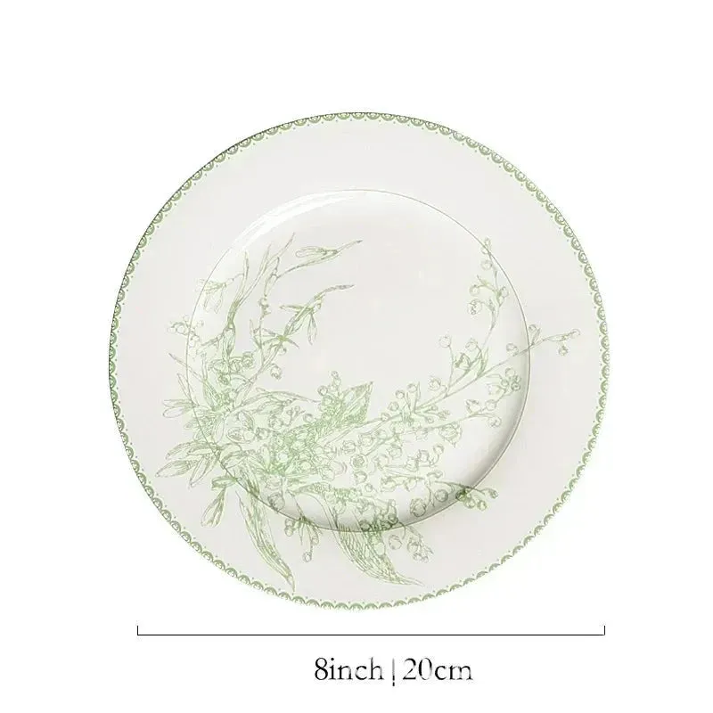 Pastoral Lily of The Valley Dinnerware
