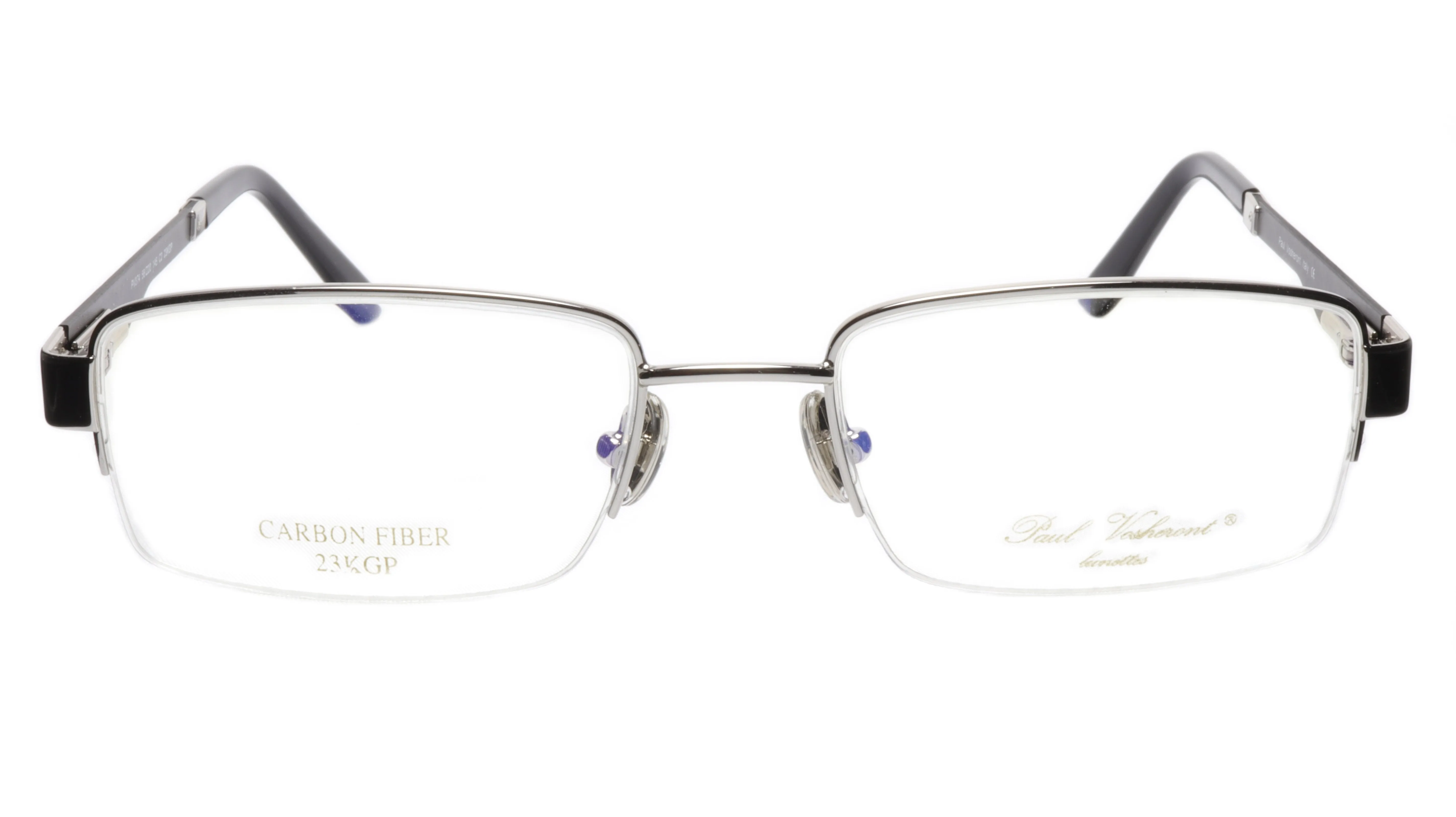 Paul Vosheront Eyeglasses Frame PV374 C2 Gold Plated Acetate Italy 56-20-145 33