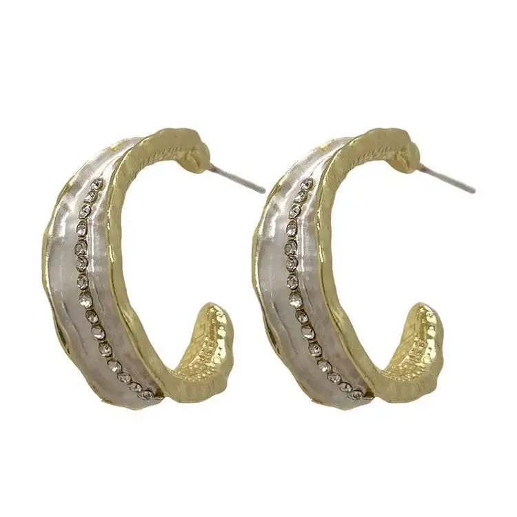 Pearl Stardust Earrings for Your Y2K Coquette Aesthetic Outfit