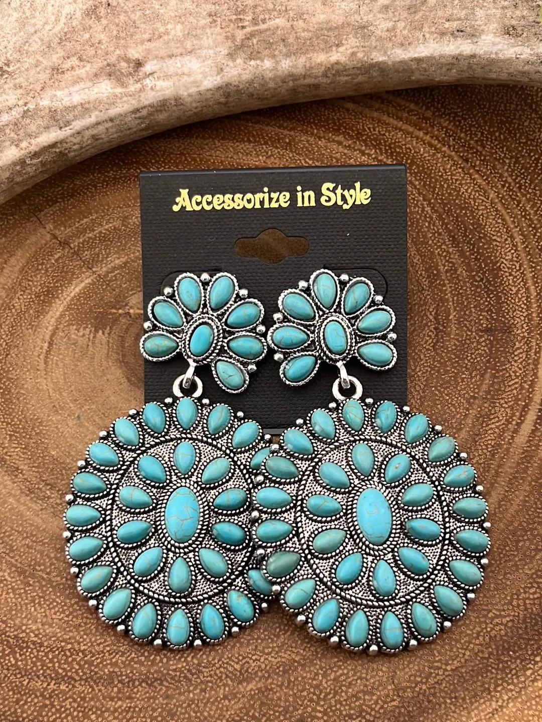 Penelope Large Cluster Earrings