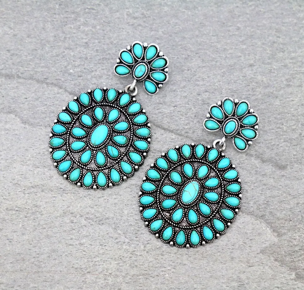 Penelope Large Cluster Earrings