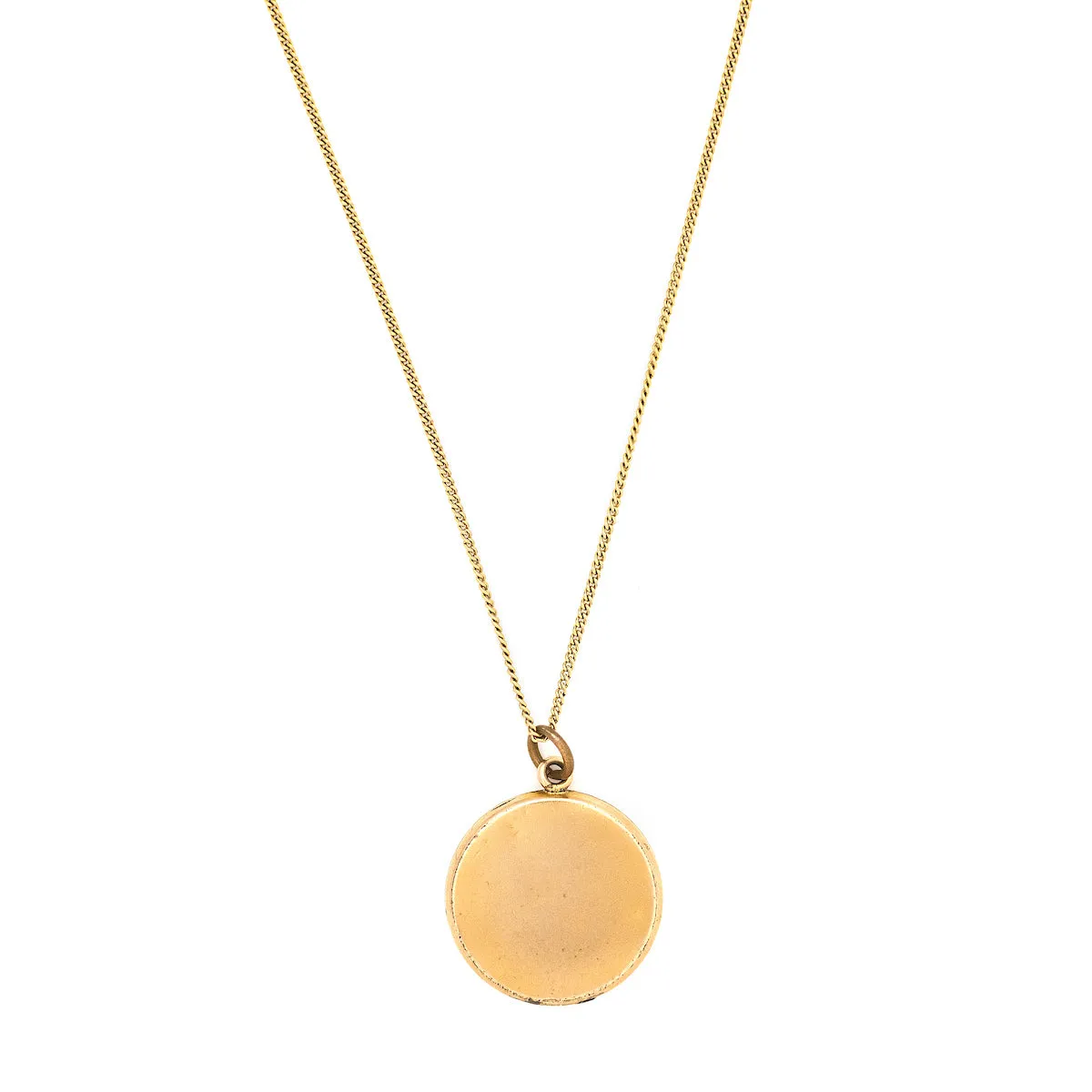 Perfect Plain Antique Locket