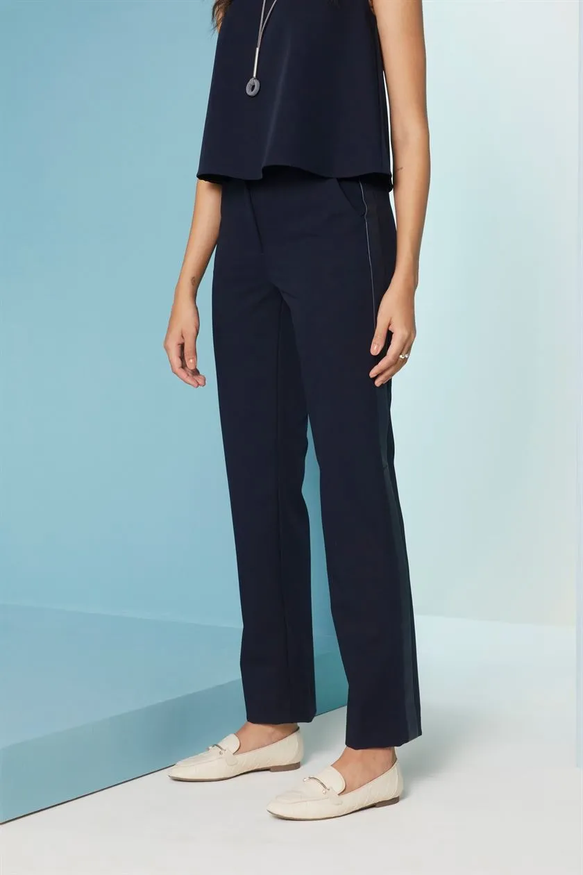 Perona   I   Womens-Bottoms-Trousers & Denims -Dorris-Pwa-Fv21-517 Bottom-26-Navy  AS7752