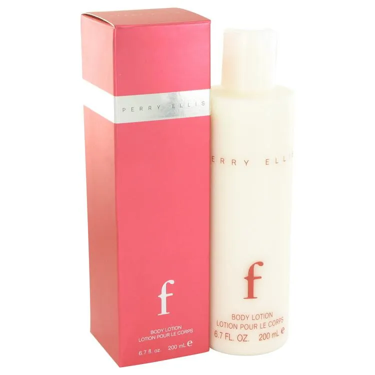 Perry Ellis F Body Lotion 6.7 oz / 200 ml for Women