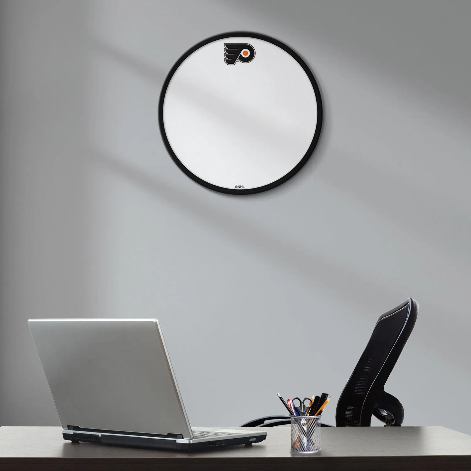 Philadelphia Flyers: Modern Disc Framed Dry Erase Board