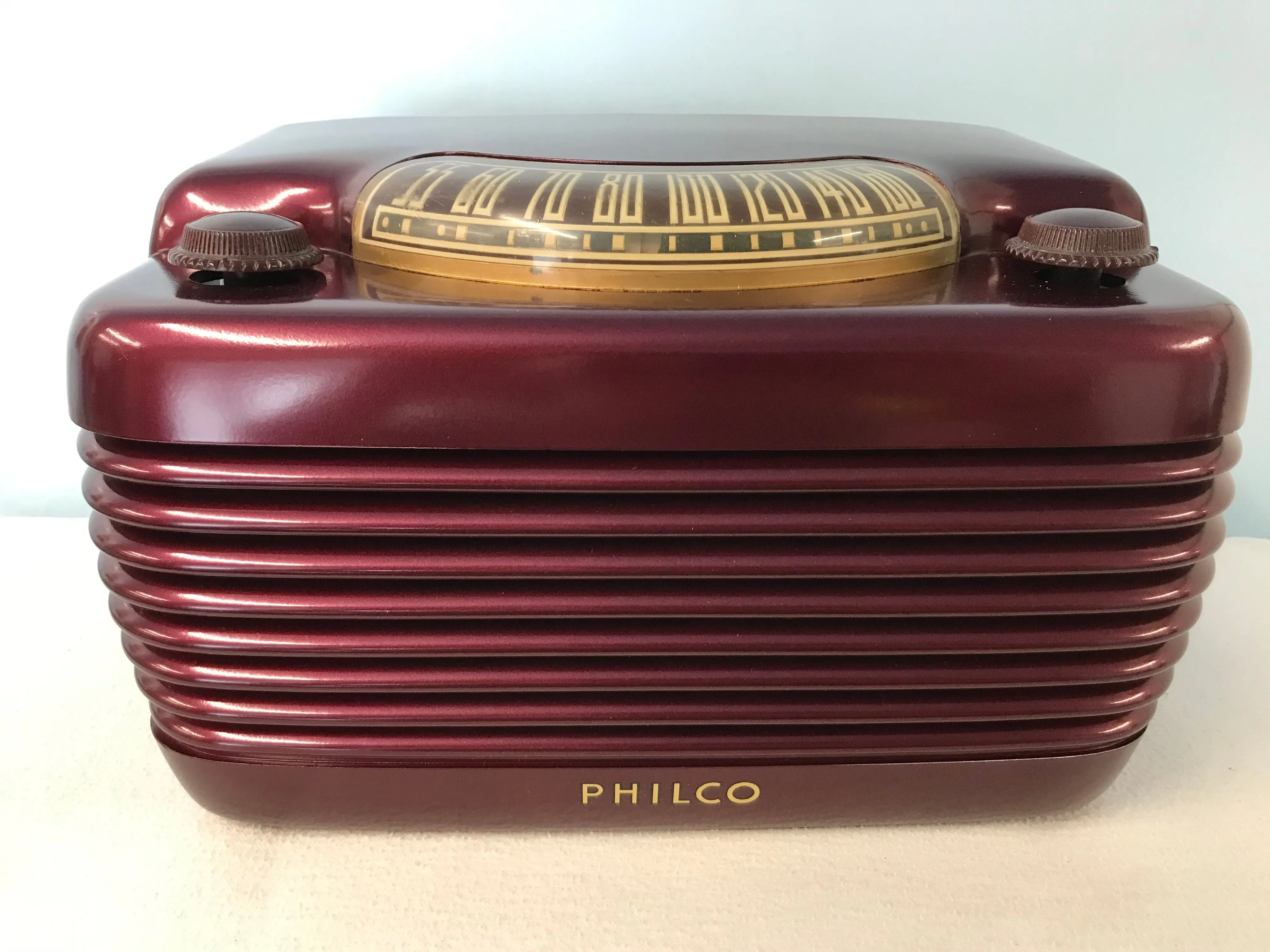 Philco 75  “Hippo”  Tube Radio With Bluetooth input.