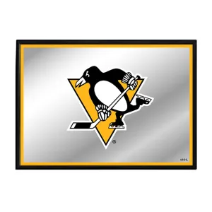 Pittsburgh Penguins: Framed Mirrored Wall Sign