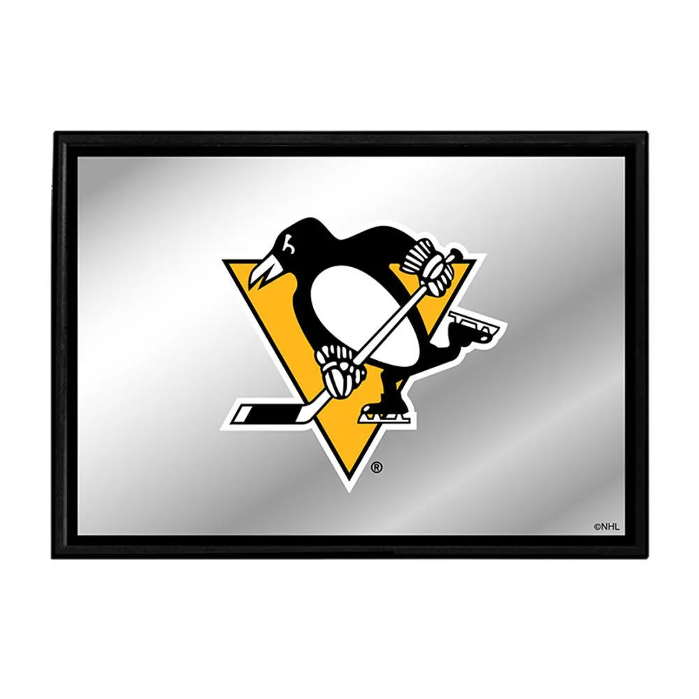 Pittsburgh Penguins: Framed Mirrored Wall Sign