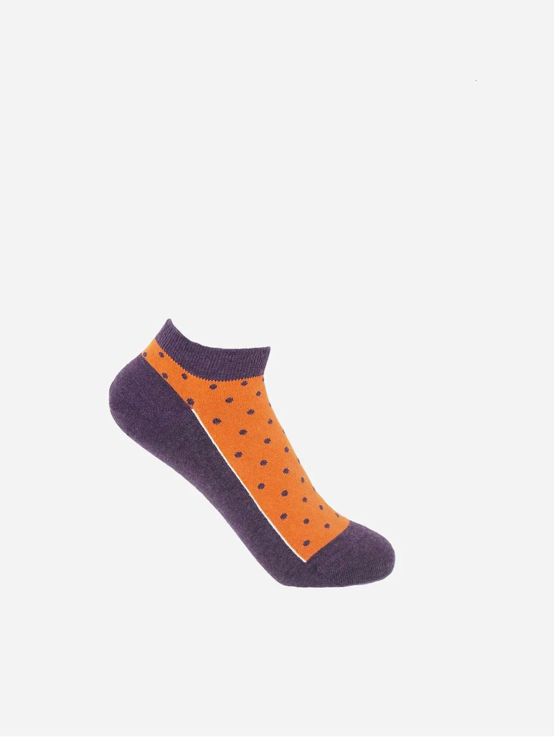 Polka Women's Organic Trainer Socks Bundle - Berry & Denim