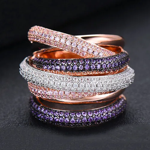 Precious Luxury Stackable Dubai Inspired Ring