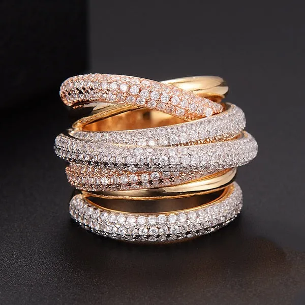 Precious Luxury Stackable Dubai Inspired Ring