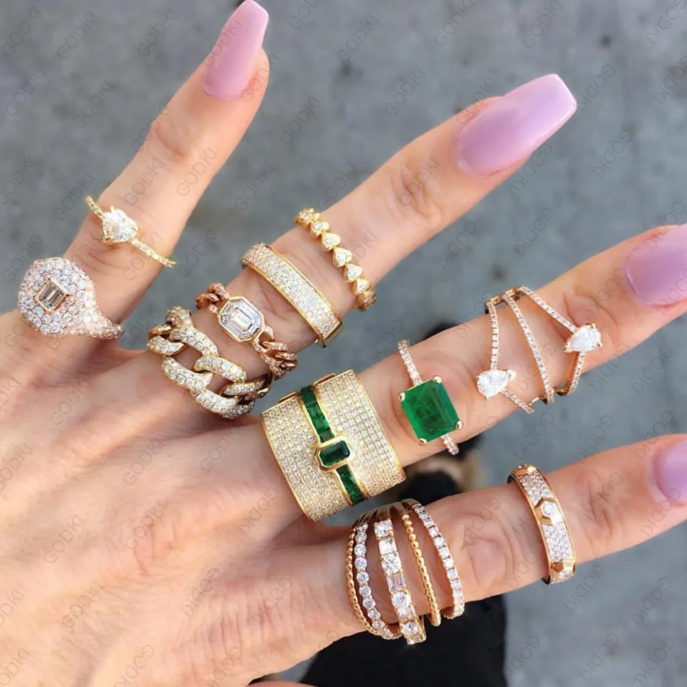 Precious Luxury Stackable Dubai Inspired Ring