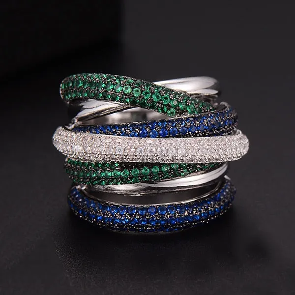 Precious Luxury Stackable Dubai Inspired Ring
