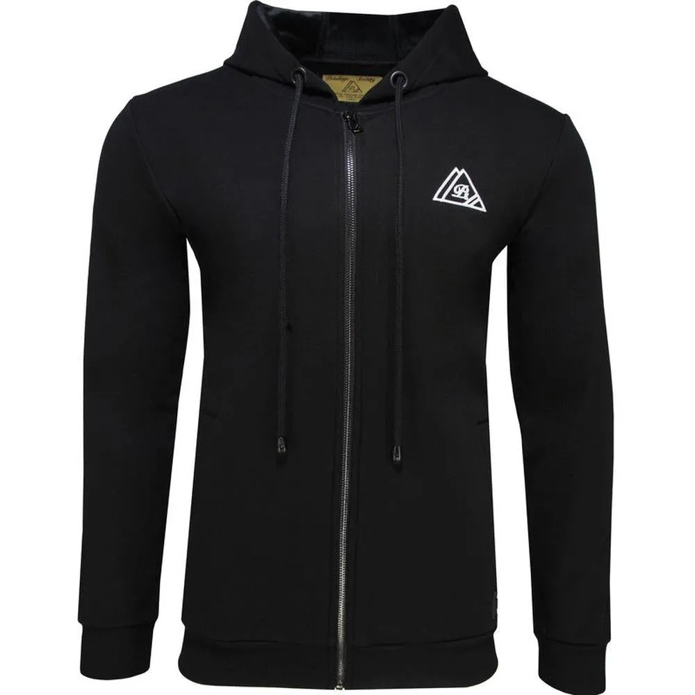 Premium 40 Below Velour Logo Hoodie PS9230201 , Black / White