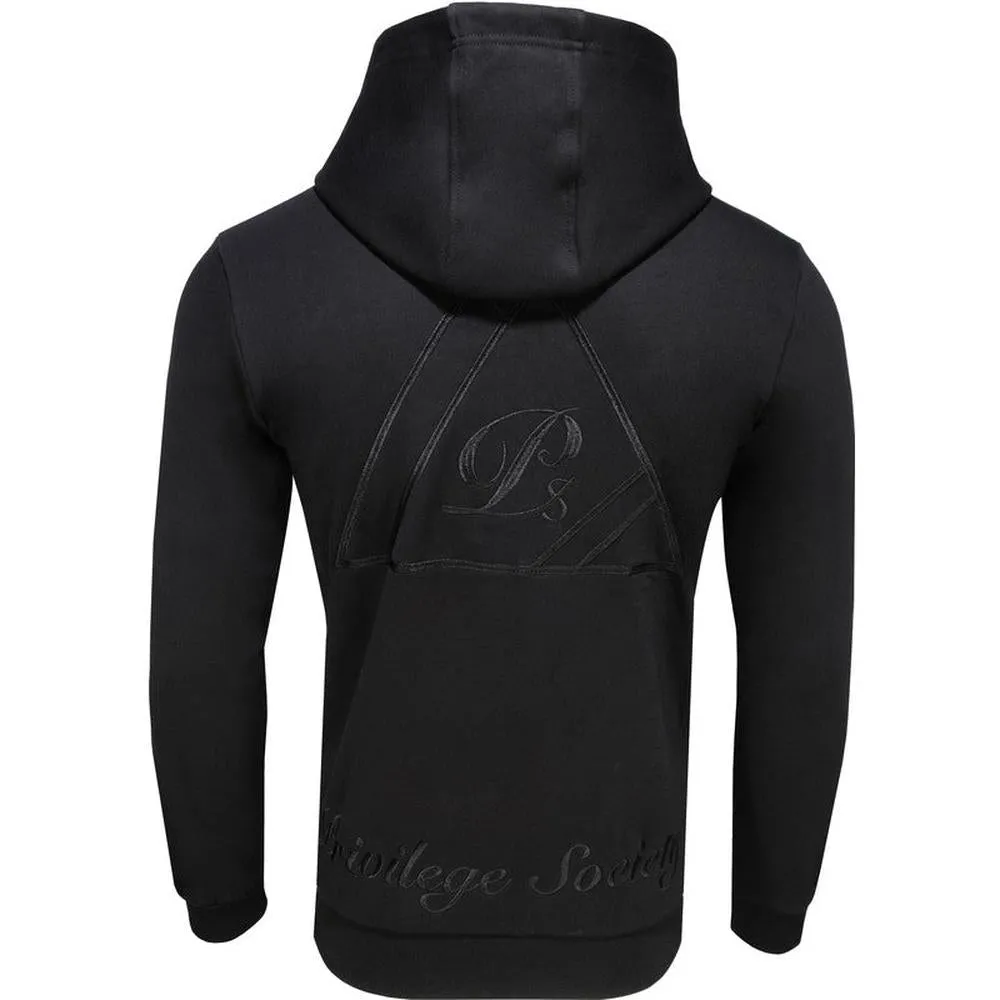 Premium 40 Below Velour Logo Hoodie PS9230201 , Black / White