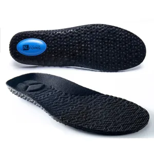 Premium Sports Insoles - Green PU Memory Foam with Breathable Shock Absorption, Arch Support for Plantar Fasciitis, Heel Pain Relief, Customizable Size, Ideal for Men and Women Feet Care