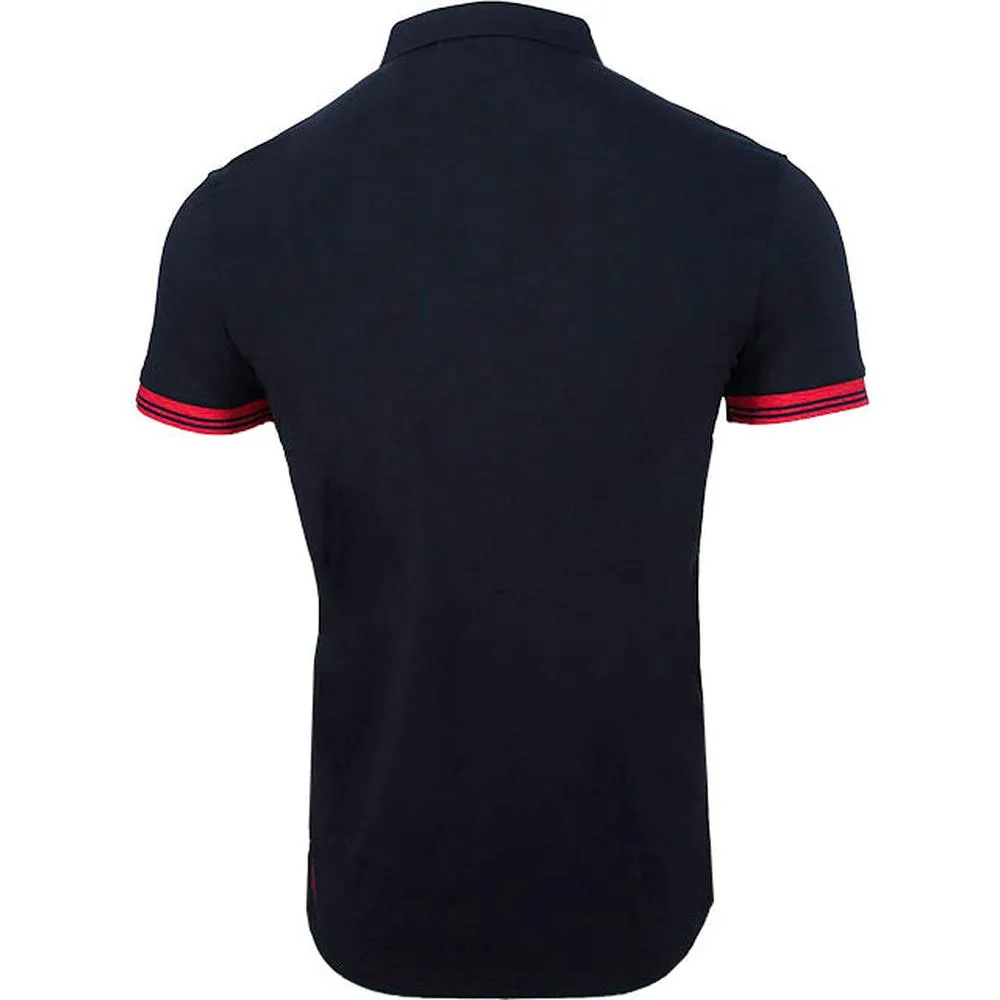 PS Script Polo Shirt , Navy/Red