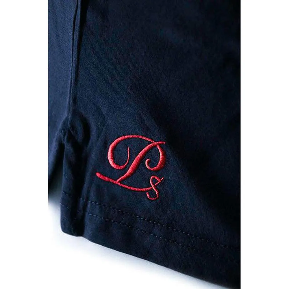 PS Script Polo Shirt , Navy/Red