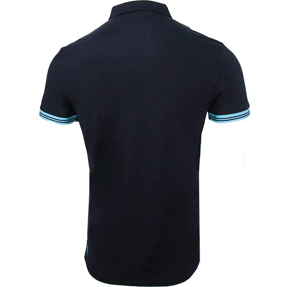 PS Script Polo Shirt , Navy/Red