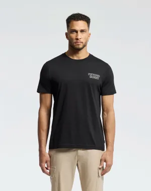 Psycho Bunny Sydney Back Graphic Tee - Black