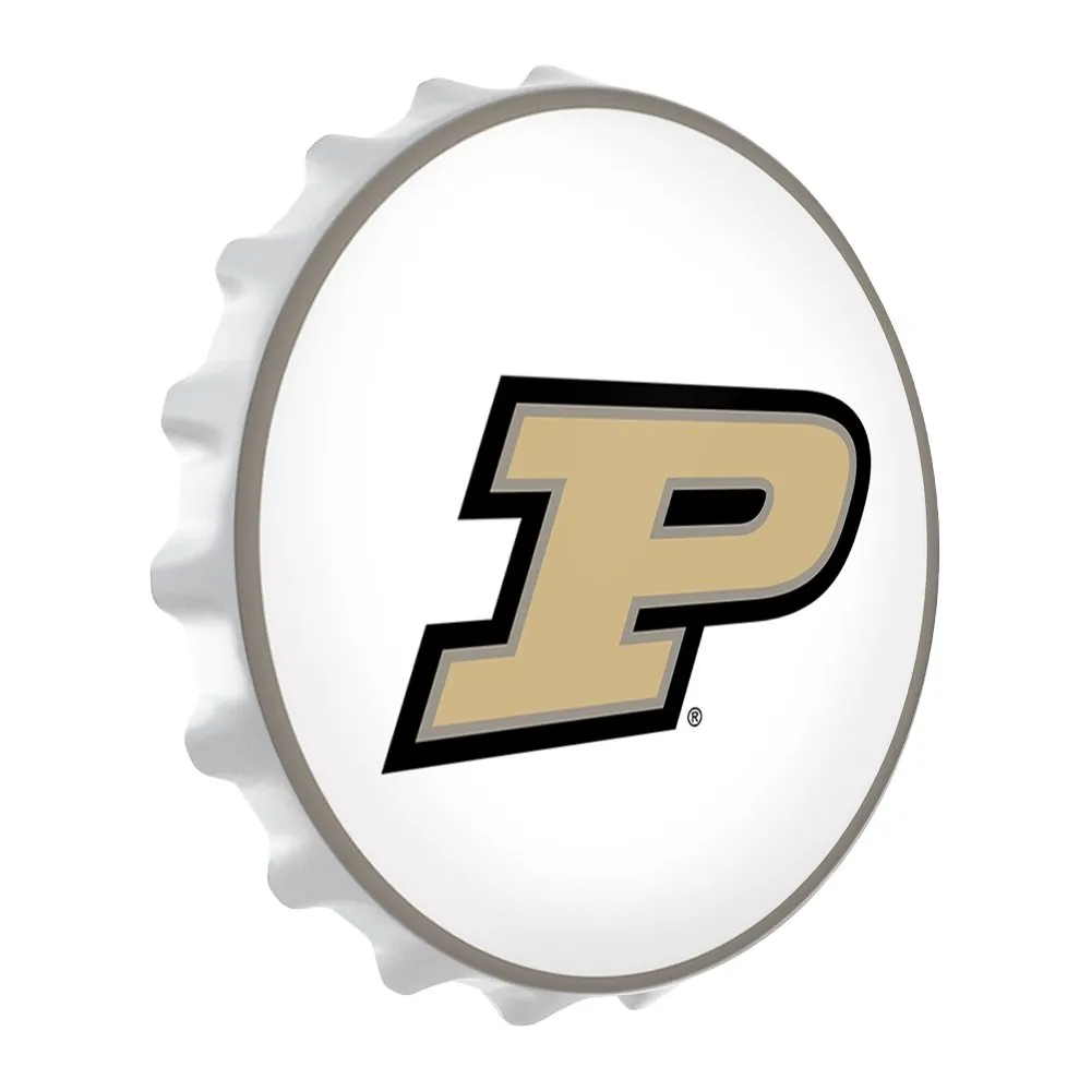 Purdue Boilermakers: Bottle Cap Wall Light