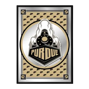 Purdue Boilermakers: Team Spirit, Special - Framed Mirrored Wall Sign