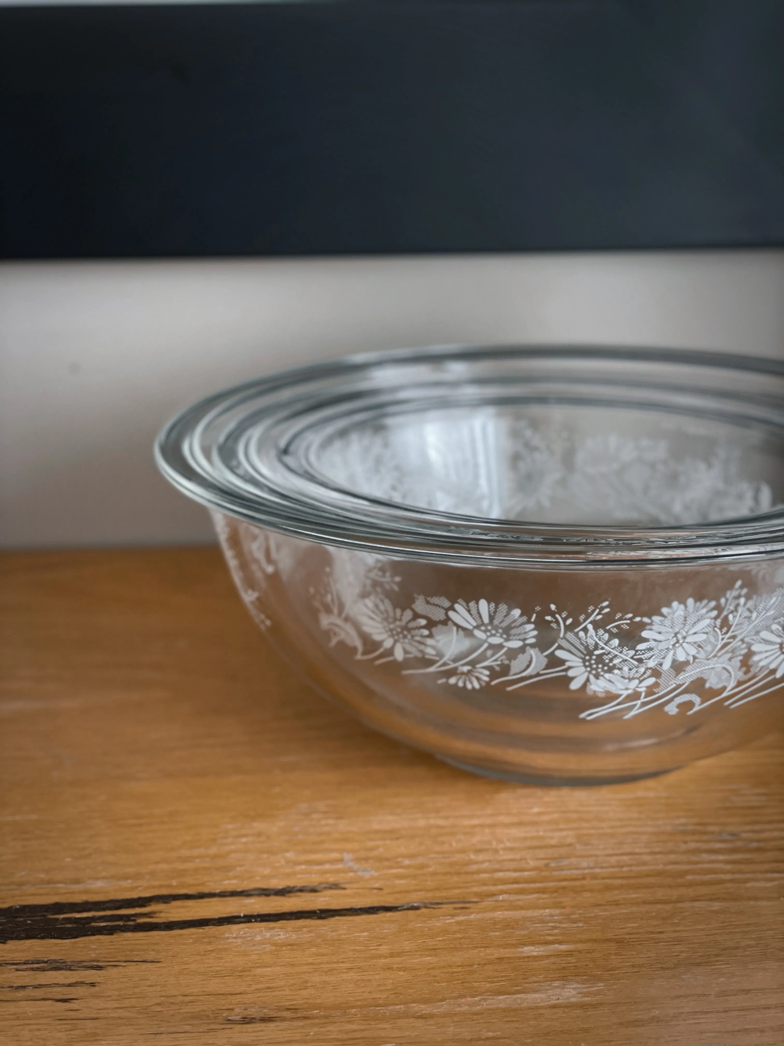 Pyrex Colonial Mist Nesting Bowls