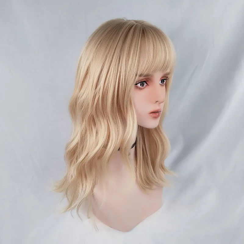 "Fashion Big Wave Air Bangs" Wig S040104