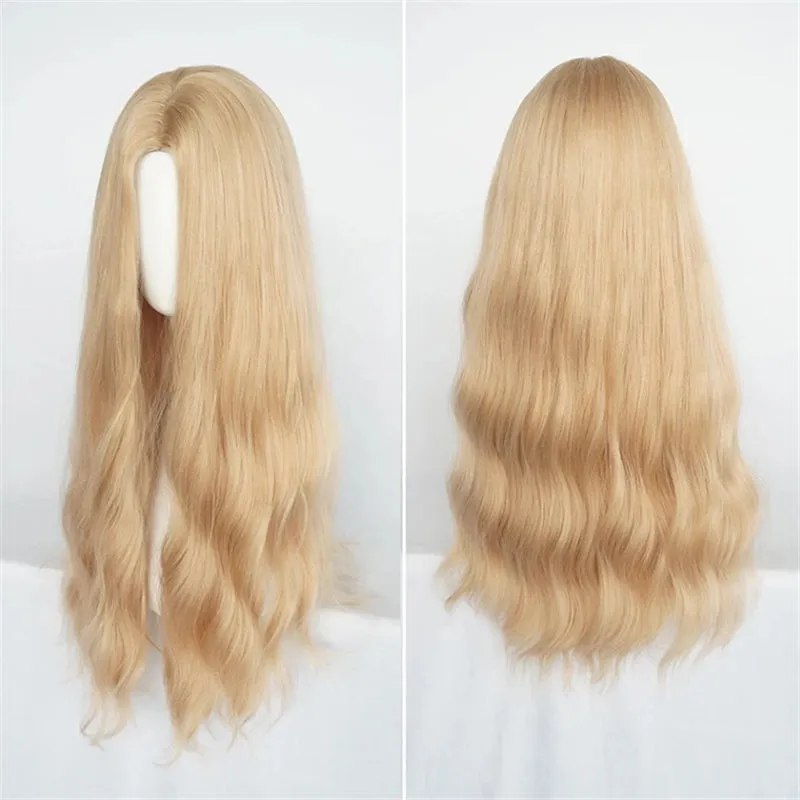 "FASHION GOLDEN FLUFFY CURLY" WIG Y040320