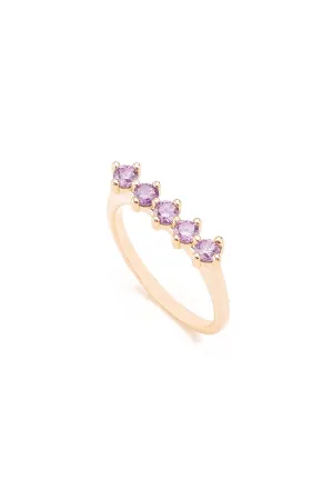 Raz Birthstone Ring - February