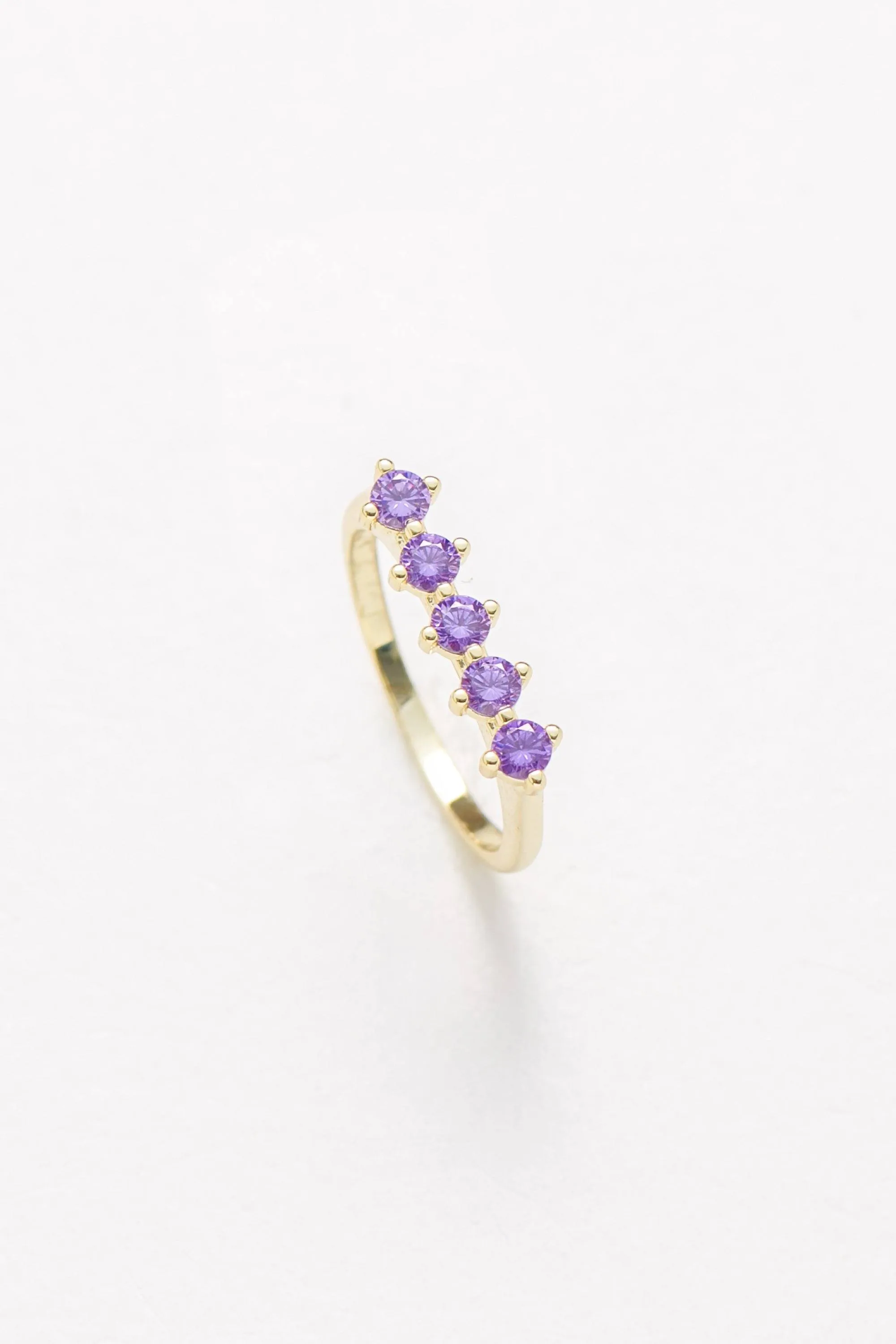 Raz Birthstone Ring - February