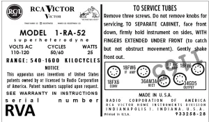 RCA-1RA52