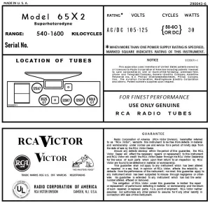 RCA-65X2