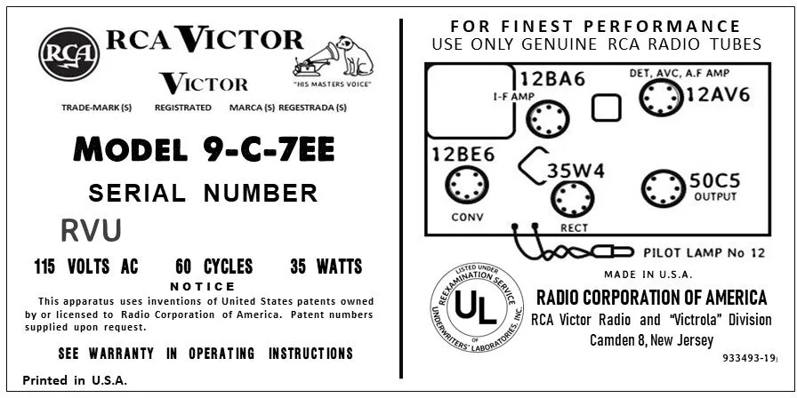 RCA-9C7EE