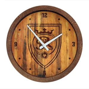 Real Salt Lake: Branded "Faux" Barrel Top Clock