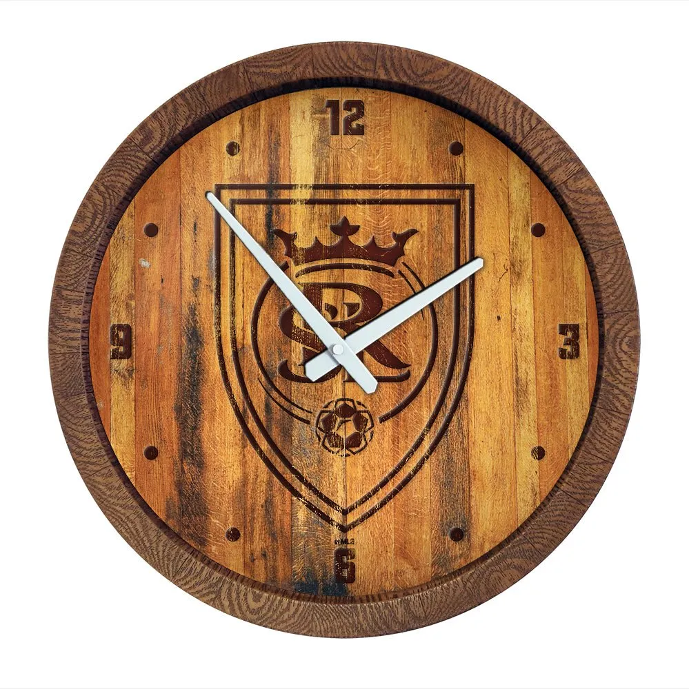 Real Salt Lake: Branded "Faux" Barrel Top Clock