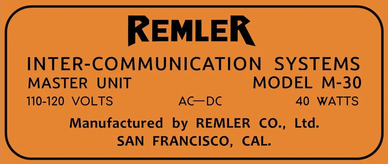 REMLER-M30