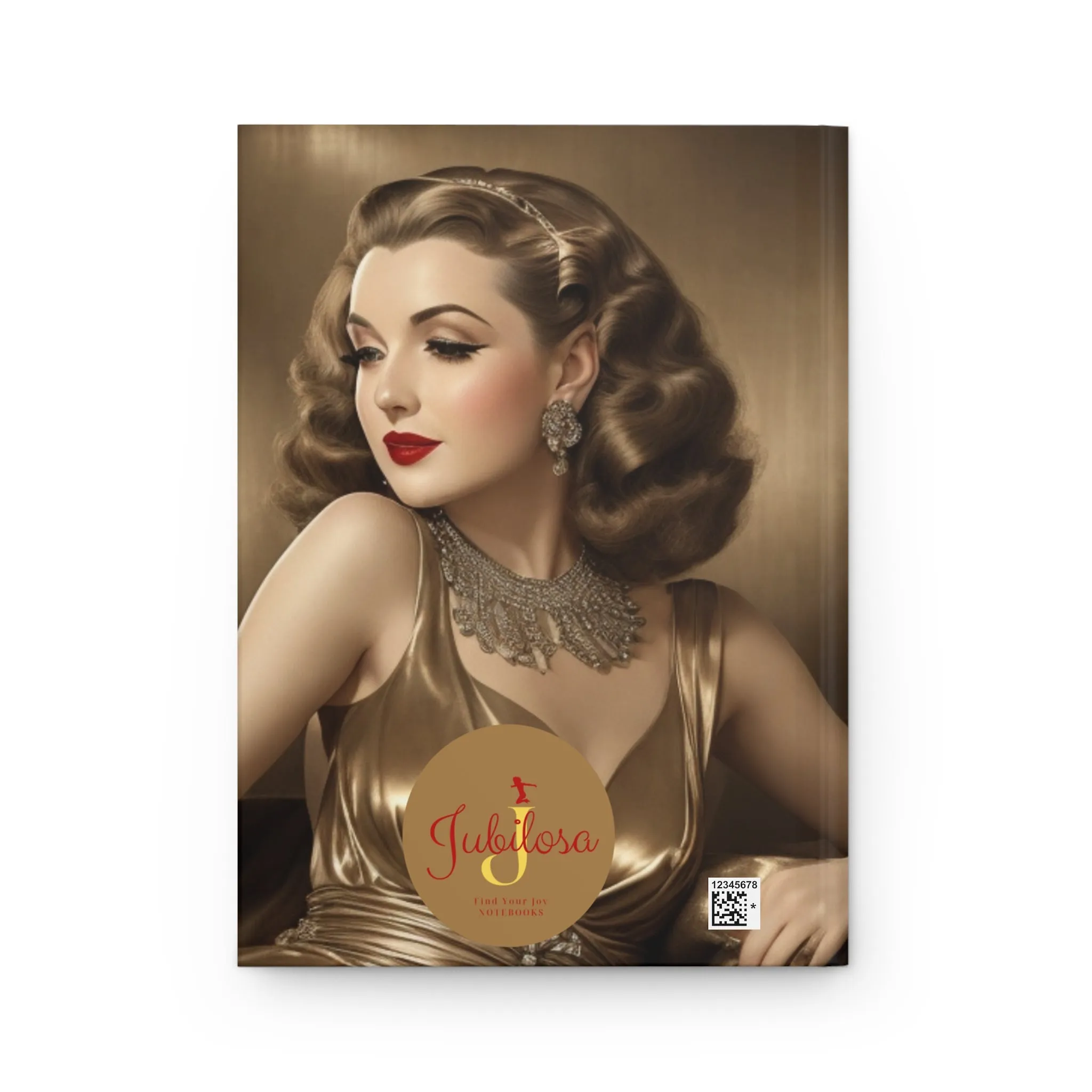 Retro Glam (Ingrid) Hardcover Journal Matte