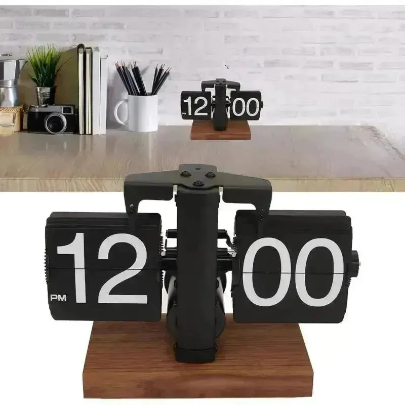 Retro Vintage Mechanical Flip Clock