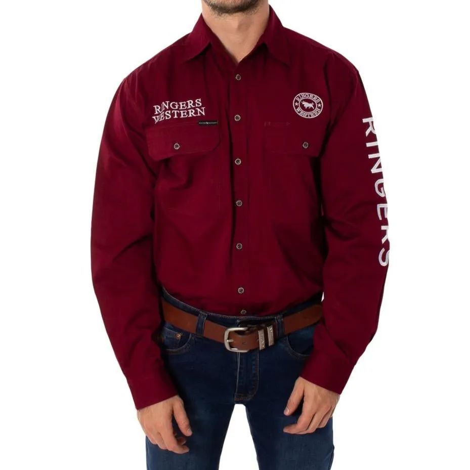 Ringers Western Hawkeye Embroidered Shirt