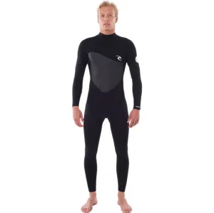 Rip Curl Omega 5/3mm Back Zip Winter Wetsuit  - Black