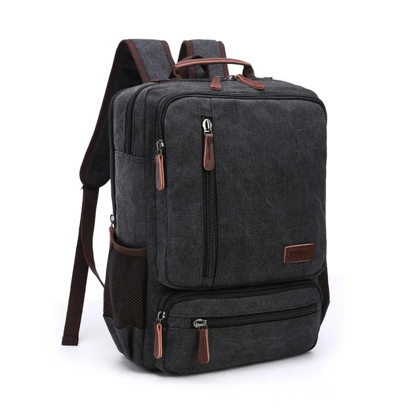 Sac à dos cuir marron vintage