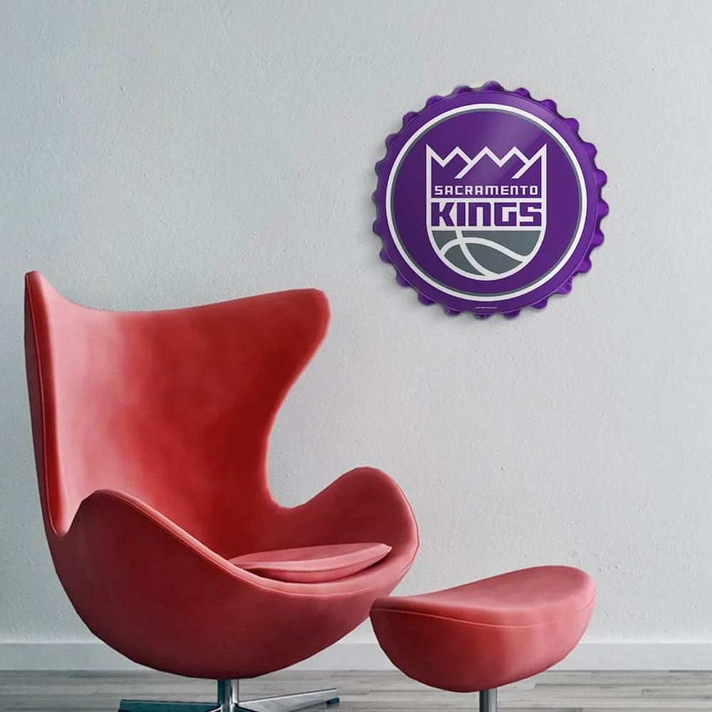 Sacramento Kings: Bottle Cap Wall Sign