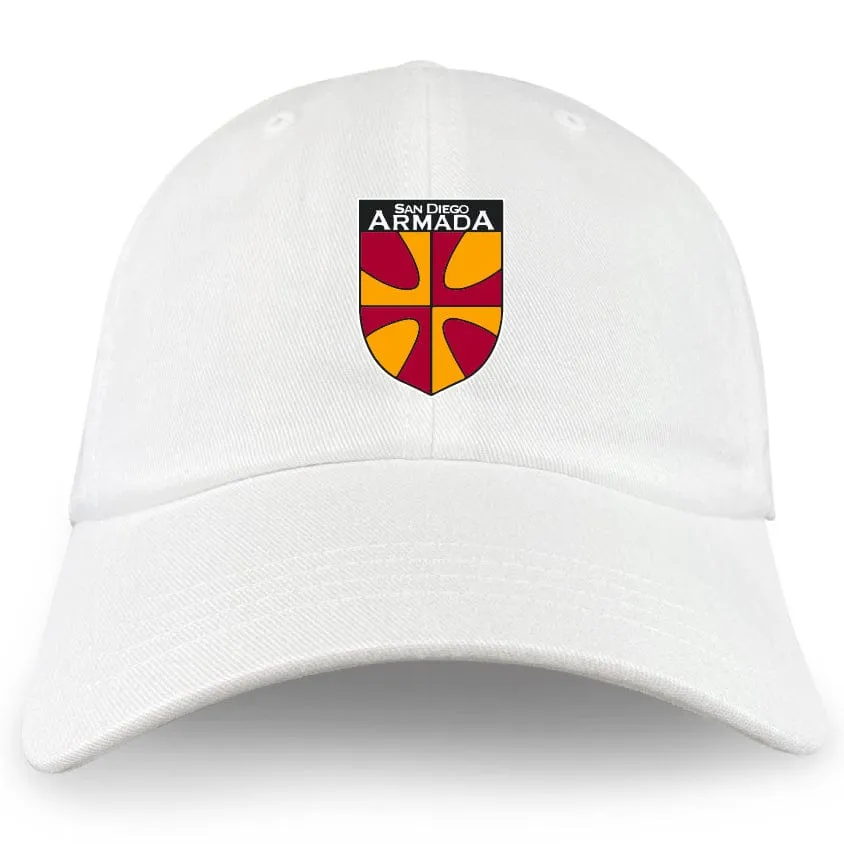 San Diego Armada Rugby Adult Low-Profile Cotton Twill Dad Cap