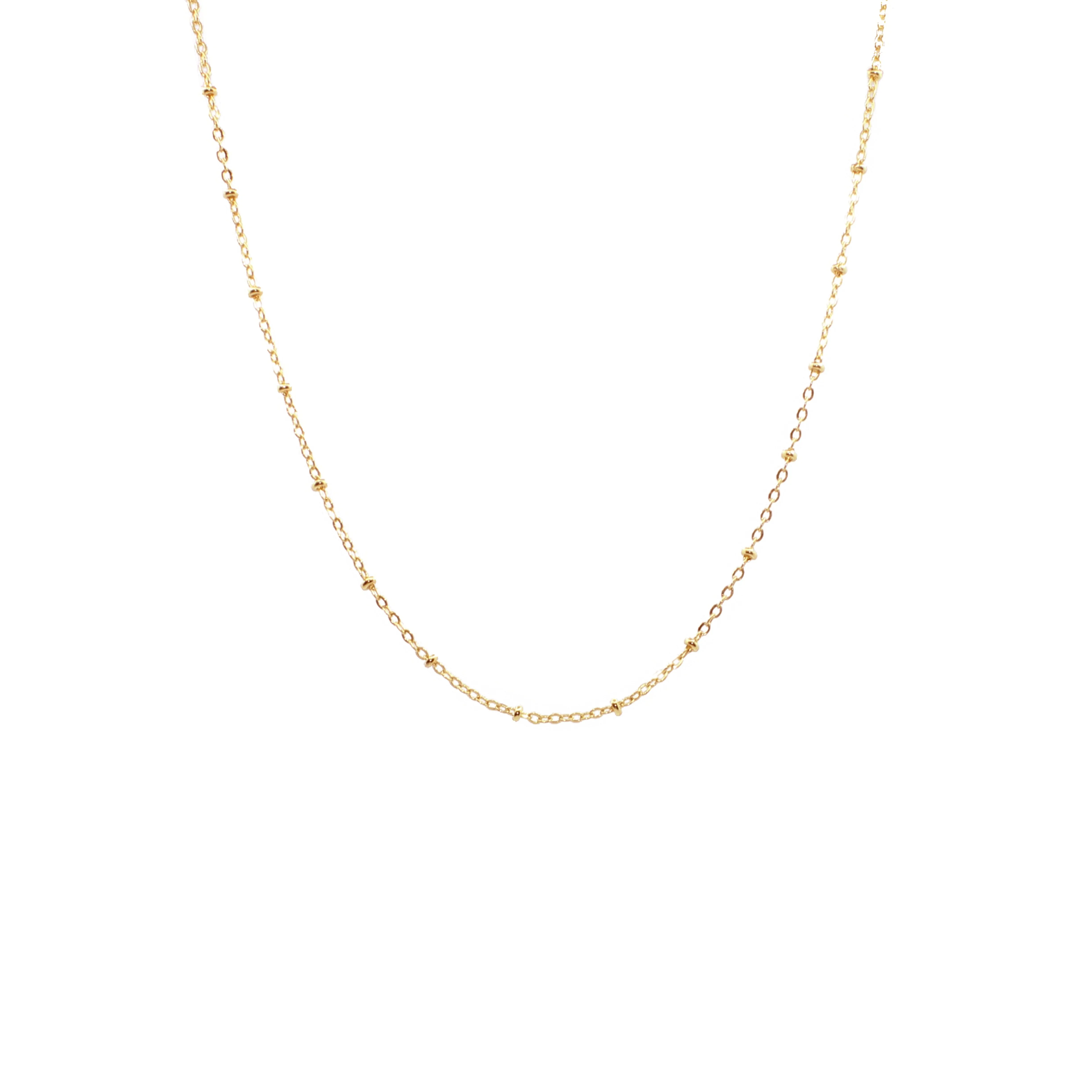 SATELLITE NECKLACE GOLD